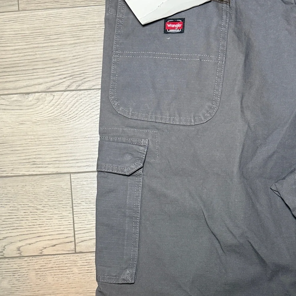 NEW! Wrangler Workwear 42x30 Ranger Pants Gray